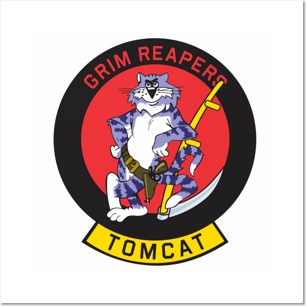 Grumman F-14 Tomcat - Grim Reapers Wall Art by TomcatGypsy